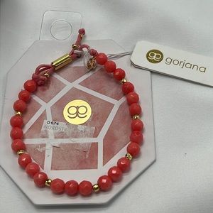 NWT Gorjana Pink Gemstone Bracelet